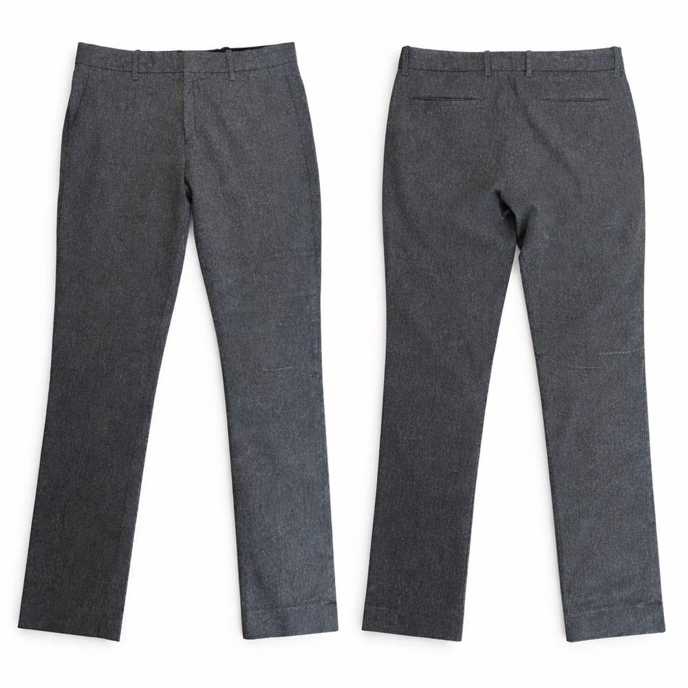 GAP Men's Tailored Gray Wool Dress Pants